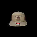 Brown Pine Trees 7-Panel Hat