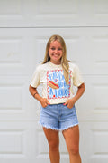 Bad Day To Be A Hot Dog Tee (Ivory) (Front Design)